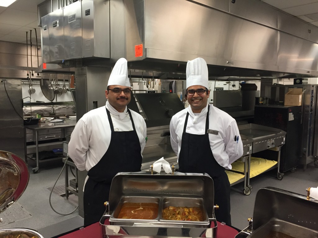 Demi Chef de Partie Rohit (Left) and Chef de Partie Rahul (Right) 2