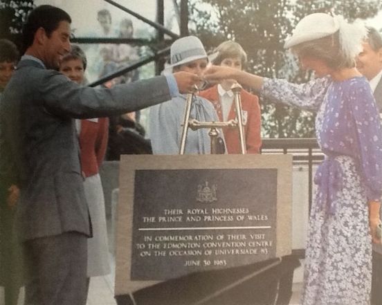 Princess Diana and Prince Charles, Edmonton Convention Centre 1983